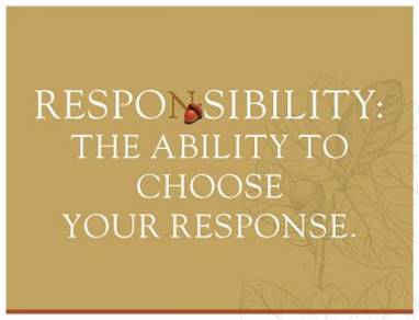 Are you responsible?