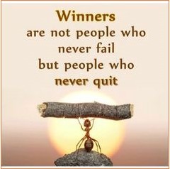 Why not to quit so fast?