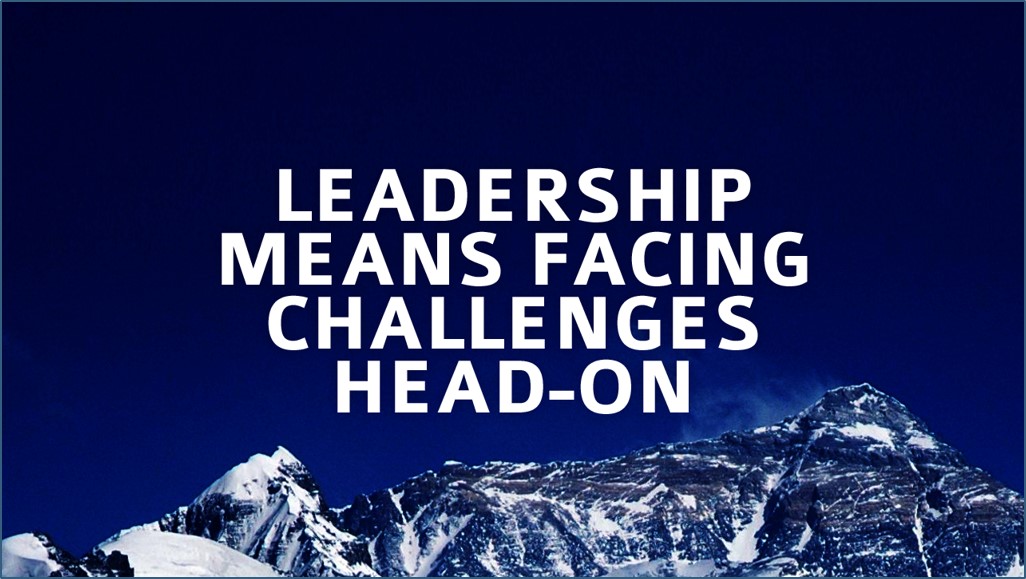 Mastering the leadership challenges