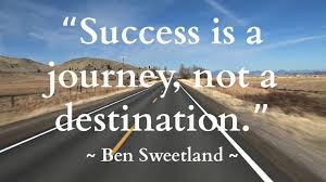 Success is a continuous journey