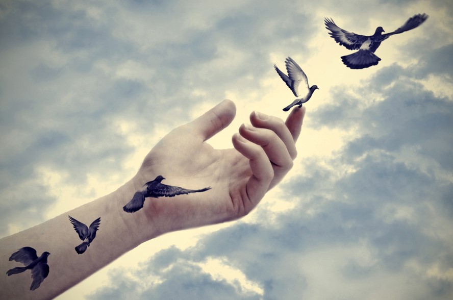 Do you give up or let go?