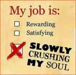 How to be motivated when your job is killing you?