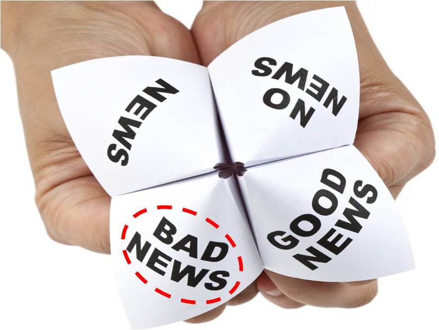 How to give bad news in a difficult situation?